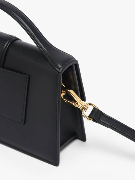 Preloved Grand Bambino Cross Body Tas Leder Jacquemus Zwart second life 1566393 ander zicht 3