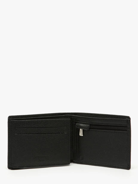 Portemonnee Confort Leder Hexagona Zwart confort 468442 ander zicht 1