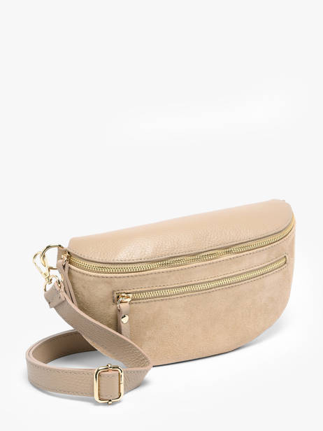 Heuptasje Leder Milano Beige velvet caviar VC24111 ander zicht 2