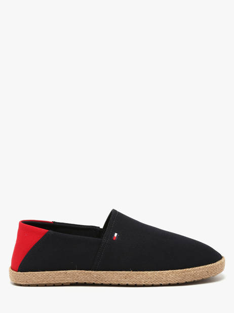 Espadrilles Uit Leder Tommy hilfiger Blauw men 5792DW5