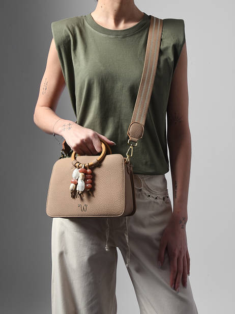 Cross Body Tas Camomille Pearl Woomen Beige camomille pearl WCAE1S ander zicht 2