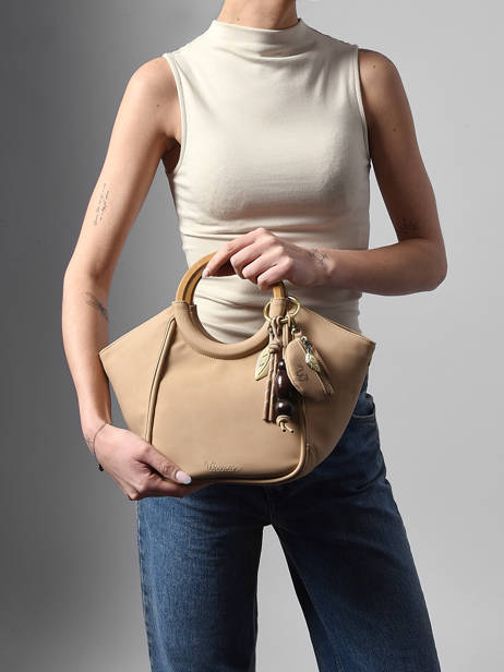 Handtassen M Crocus Woomen Beige crocus WCRO23 ander zicht 1
