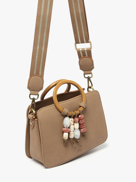 Cross Body Tas Camomille Pearl Woomen Beige camomille pearl WCAE1S ander zicht 3