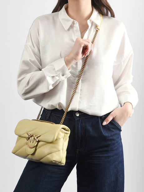 Cross Body Tas Love Bag Puff Pinko Groen love bag puff A0F2 ander zicht 1