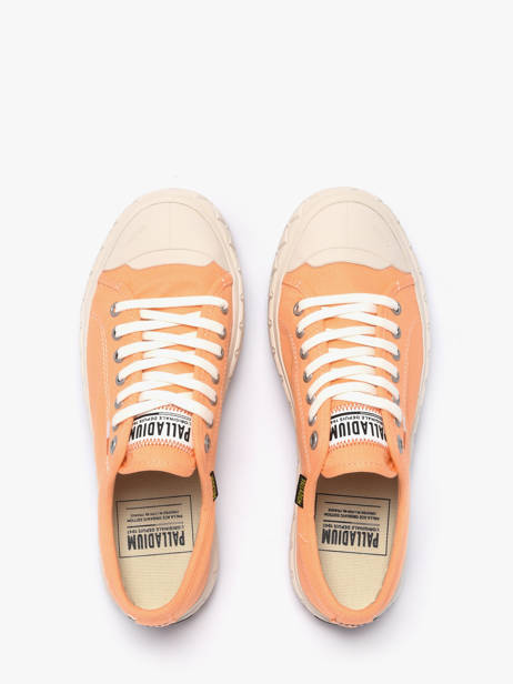 Sneakers Palladium Oranje women 74447823 ander zicht 3