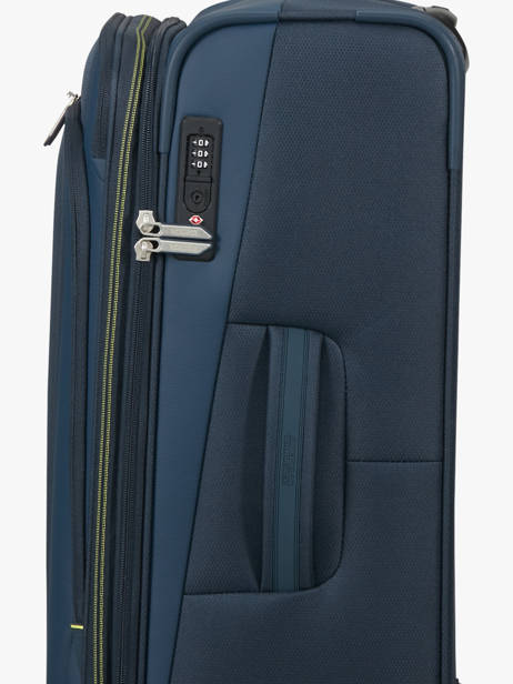 Soepele Reiskoffer Wanderlite American tourister Blauw wanderlite 158077 ander zicht 1
