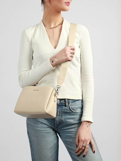 Cross Body Tas South Africa Polyurethaan David jones Beige south africa CM8312 ander zicht 1