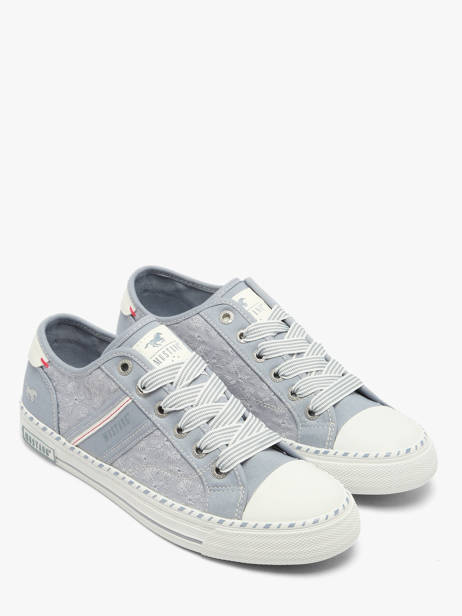 Sneakers Mustang Blauw women M0152003 ander zicht 1