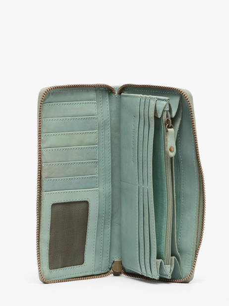 Portefeuille Heritage Leder Biba Blauw heritage BT10 ander zicht 1