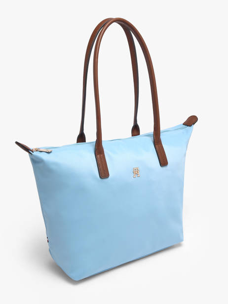 Schoudertas Popette Nylon Tommy hilfiger Blauw popette AW17711 ander zicht 2