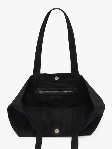 Schoudertas K Ikon Katoen Karl lagerfeld Zwart k ikon B2W50030 ander zicht 3