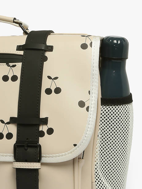 Boekentas 3 Compartimenten Cameleon Beige vintage north PBVWCA41 ander zicht 5