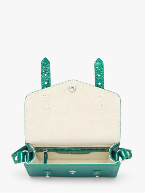 Cross Body Tas Mini Indispensable Star Leder Paul marius Blauw star MINISTA ander zicht 3