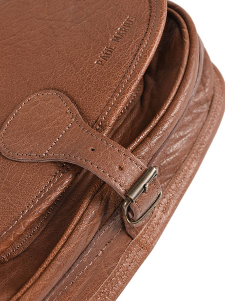 Cross Body Tas Le Vagabond Leder Paul marius Bruin vintage VAGABOND ander zicht 1