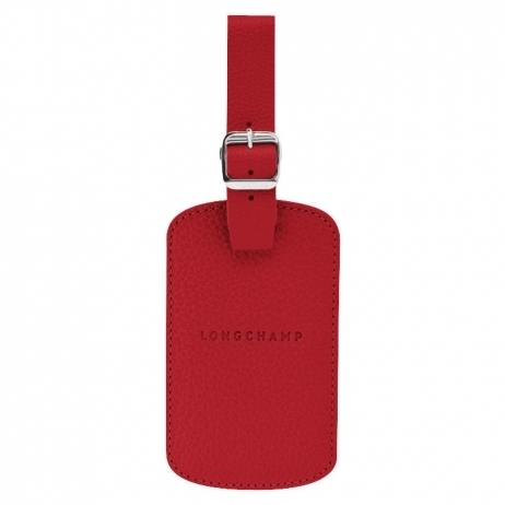 Longchamp Le foulonné Papierhouder Rood