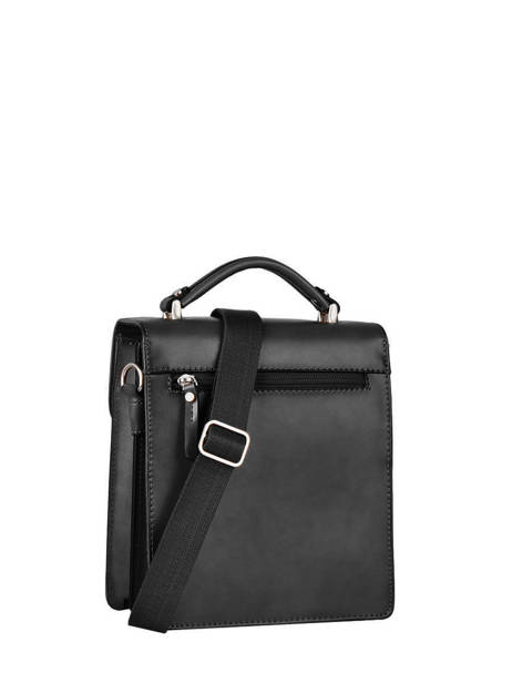 Cross Boy Tas Crosta 2 Compartimenten Leder Etrier Zwart crosta ECRO7150 ander zicht 3