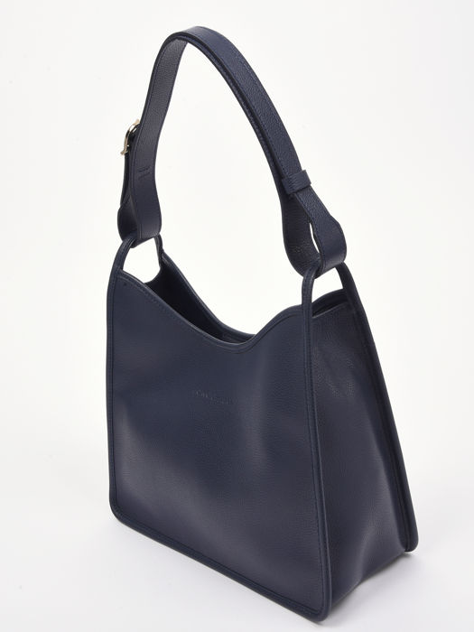 Longchamp Le foulonné Schoudertas Blauw