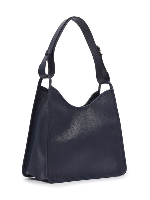 Longchamp Le foulonné Schoudertas Blauw