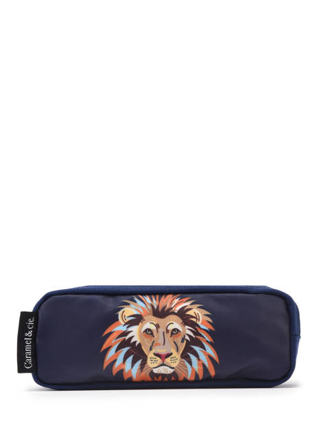 Pennenzak 2 Compartimenten Caramel et cie Bruin fier GA