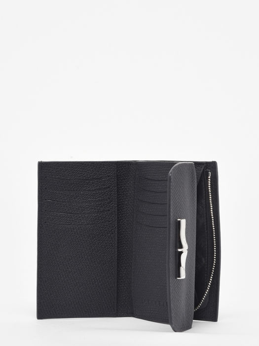 Longchamp Roseau Portefeuille Zwart