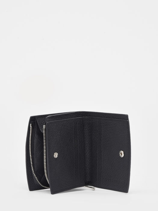 Longchamp Roseau Portefeuille Zwart