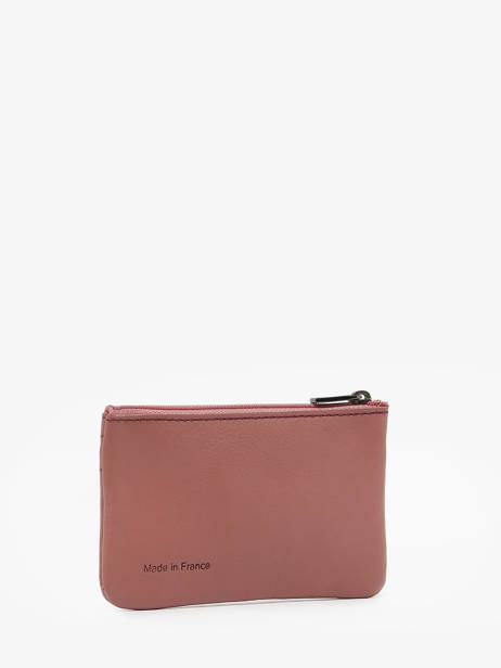 Portemonnee Paris Leder Etrier Roze paris EPAR612 ander zicht 4